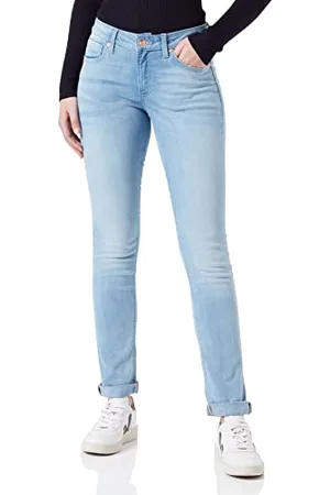 QS by s.Oliver Q/S by Damskie spodnie dżinsowe, slim fit, , 34W / 36L