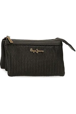 Pepe Jeans Lena Portfel Trzy przegródki 17,5x9,5x2 cms Skóra syntetyczna, , Monedero Tres Compartimentos, Portfel Trzy przegródki