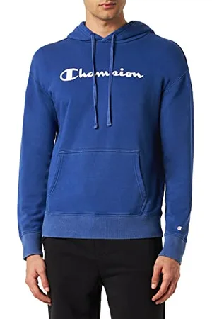Champion Męska bluza z kapturem Legacy Old School Logo, , L
