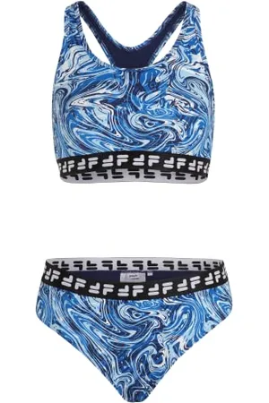 Fila Salinas AOP Racer Back Bikini-Blue Acrylic AOP-S