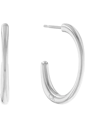 Calvin Klein Kolczyki Koła z Damskiej Kolekcji Playful Organic Shapes, Stal Nierdzewna, 35000346