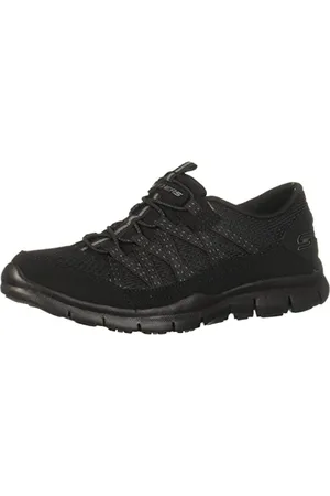 Skechers Damskie Gratis Widegratis Simply Serene, Breit Fashion Sneaker, M, , 40 EU