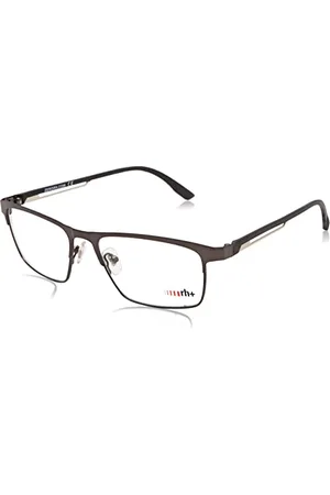 RH+ RH420V02 okulary, srebrne (palladium) czarne, 55 dla mężczyzn, srebrne (palladium), czarne