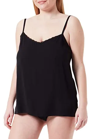 HUGO BOSS Koszulka damska Savanna_Camisole Nightwear_Vest, Black1, S, , S