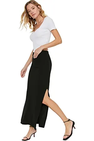 Trendyol Damska spódnica z dzianiny Maxi Bodycon Bodycon, , XS