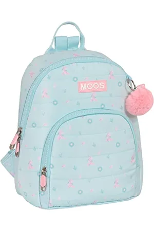 MOOS Mini plecak do codziennego użytku, idealny dla dzieci w różnym wieku, wygodny i wszechstronny, jakość i wytrzymałość, 25x13x30 cm, , , Estándar, Casual