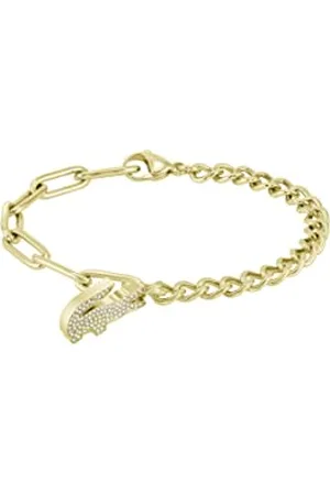 Lacoste Bransoletka z Łańcuszkiem z Kryształkami z Damskiej Kolekcji Crocodile, 2040147