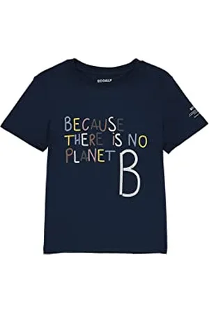 ECOALF Koszulka dla dziewczynek Musgalf, Bawełna, Tkanina z recyklingu, Koszulka z krótkim rękawem, Koszulka z krótkim rękawem, Koszulka Podstawowa, , 10 lat