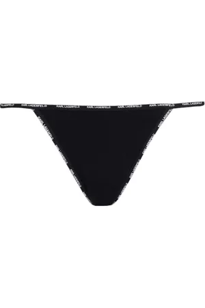 Karl Lagerfeld Kobieta Mini - Kobiety Mini Logo - brazylijskie majtki, Czarny, M