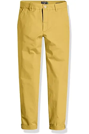 Dockers Damskie spodnie weekendowe typu chino slim, Curry cytrynowe, 25