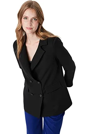 Trendyol Marynarka - czarna - regularna, , 42