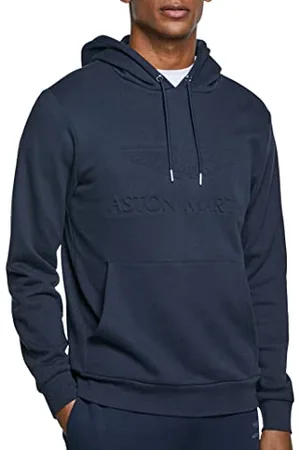 Hackett Męska bluza z kapturem Amr tłoczona HDY, , M