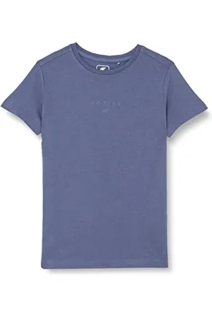 4F Dziewczęcy dziewczęcy t-shirt Jtsd002 Tshirt, , 128 cm, , 128 cm