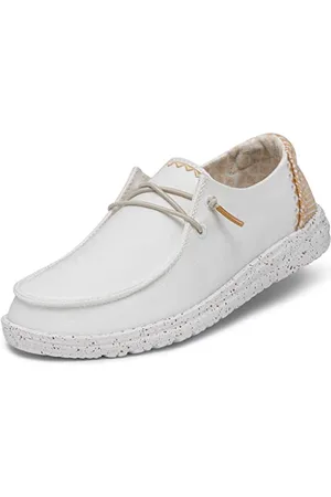 Hey dude Wendy Chambray - Damskie buty - Woven White Sand - Rozmiar EU 38, , 38 EU