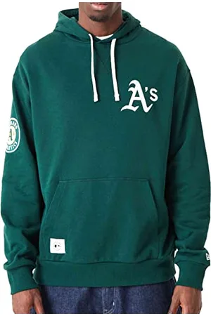 New Era MLB Oakland Athletics Heritage Oversized Hoodie kolor zielony, , M