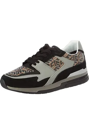 Guess ENNA, Męskie trampki, Czarne, 44 EU, , 44 EU