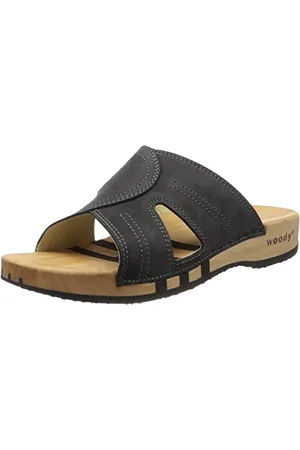 Woody Męskie Noah drewniane buty, Grigio, 46 EU, , 46 EU
