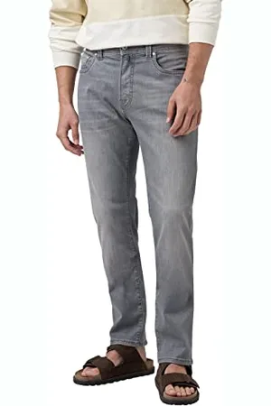 Pierre Cardin Męskie dżinsy Lyon Tapered, szare Used Buffies, 34 W / 40 L, , 34W / 40L