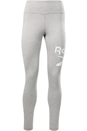 Reebok Damskie legginsy bawełniane z logo tożsamości, , M-Maly