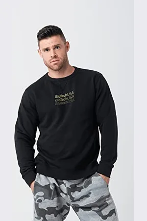 BiotechUSA Dwayne Men Sweater, Black S sweter męski, , S, , S