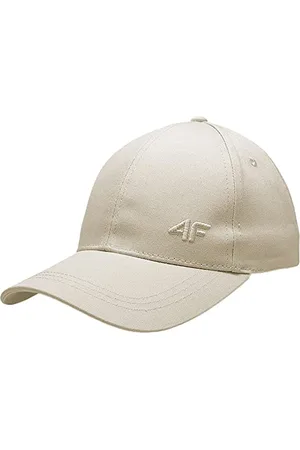 4F Baseball Cap F110 Damski Kolor Beżowy Rozmiar S, , S