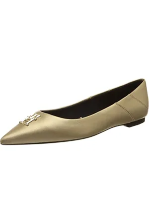 Tommy Hilfiger Damskie Pointy Chic Ballerina Gold Fw0fw07047, , 40 EU