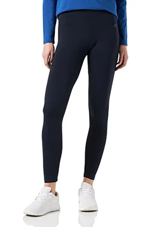 4F Legginsy damskie Leg350 Jeans, granatowe, XL, , XL