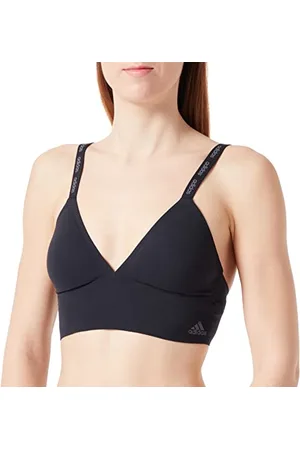 adidas Miękki biustonosz biustonosz trójkątny damski wygodny biustonosz mikrofibra na każdy dzień (rozmiar XS - XXL) - wygodna bielizna damska, , XL