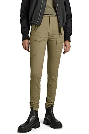 G-Star RAW Damskie szorty Kafey Cargo Ultra wysoka talia wąskie szorty, , 30W x 32L