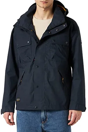 Camel Active Męska kurtka 420424/1O51, niebieska (Night Blue), 60 (DE)