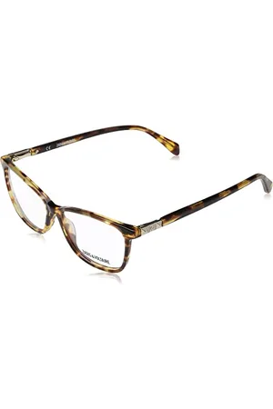 Zadig & Voltaire ZADIG&VOLTAIRE VZJ038 Okulary, Shiny Brown/Yellow Havana, 48 Dziecięcy