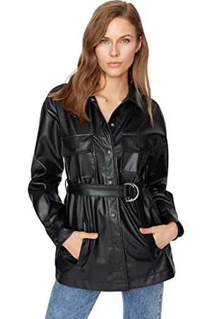 Trendyol Kurtka zimowa - Black - Basic, , L