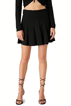 Koton Damski Pleated Mini Skirt, , M