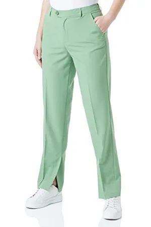 Benetton Spodnie damskie 40k6df036, jasnozielone 8k7, 18, , 40