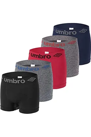 Umbro Majtki męskie, niegniotące się, bokserki męskie, idealne dopasowanie (5 sztuk), , S-M
