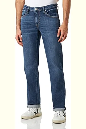 Cross Jeans Cross Dżinsy męskie Damien Jeans, Ocean Blue, Normal, , 40W / 32L