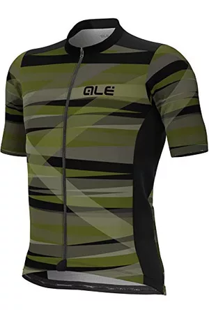 Alé Mężczyzna Sportowe Topy i T-shirty - Męska koszulka Ss Off-Road Gravel Pathway, Wojskowa zieleń, XL