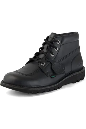 Kickers Klasyczne botki Kick Hi, wegańskie, bardzo wygodne, dodatkowa trwałość, jakość, czarne, unisex, , 41 EU
