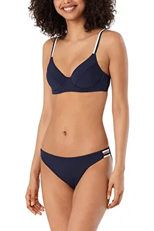 Schiesser Damski Zestaw Bikini, Ciemnoniebieski, Xs, , Xs