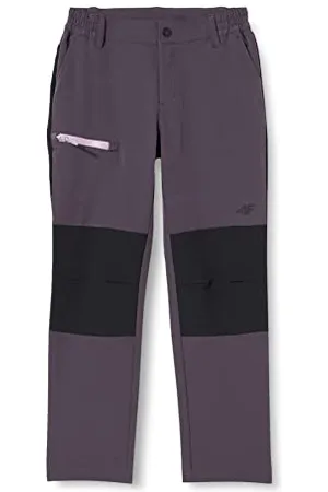 4F Trousers FNK F097 140 kolor Dark Fioletowy