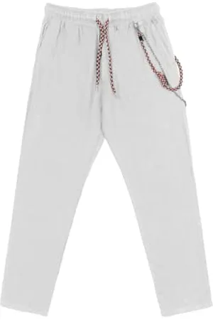 GIANNI LUPO FJ3270-S23 spodnie casual, białe, 46 męskie, białe, , 42-46