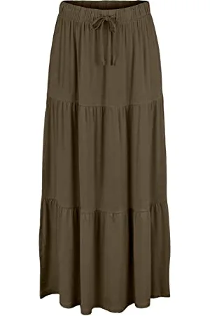 Pieces® PCNEORA HW Ankle Skirt SA BC, , M