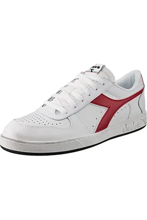 Diadora Magic Basket Low Icona, buty gimnastyczne mieszane, białe Chili Pepper, 36,5 EU, , 36.5 EU