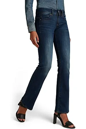 G-Star RAW męskie dżinsy Faeroes Straight Tapered, niebieskie (medium aged D11399-8595-071), 30 W / 30 L, Niebieski (Dk Aged D01896-6553-89), 24W / 32L