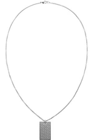 Calvin Klein Wisiorek z Łańcuszkiem z Męskiej Kolekcji Ck Iconic For Him, Stal Nierdzewna, 35000404