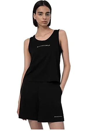 4F Tshirt F567 Kolor Deep Black Rozmiar L, , L