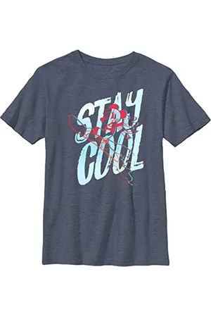 Disney Snowboard Cool koszulka dla chłopców, S, Granatowy wrzo, S, , S