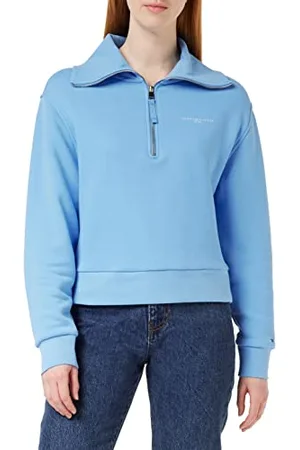 Tommy Hilfiger Litao-Case Damskie logo 1985 REG Mini Corp 1/2ZIP zamek 1/2, wielokolorowe, L, , L