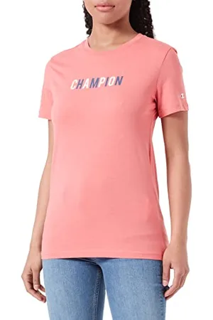 Champion Light Cotton Jersey gr.150 T-Shirt, Pink, S Kobiety, , S