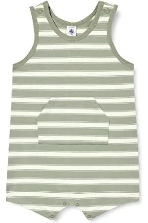 Petit Bateau A07AK Spodenki dresowe, Zielony Marecage/White Avalanche, 6 Miesięcy Dziecko, Zielony Marecage/Biały Lawin, 6 miesięcy